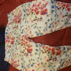Flower jeggings